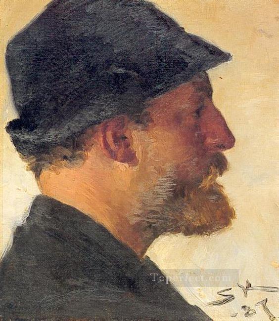 Viggo Johansen 1887 Peder Severin Kroyer Pintura al óleo